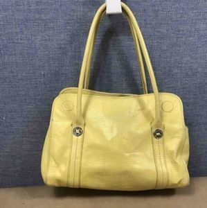 Cole Haan Leather Handbag, Yellow